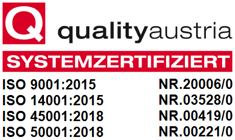 PORR Quality Austria Systemzertifiziert